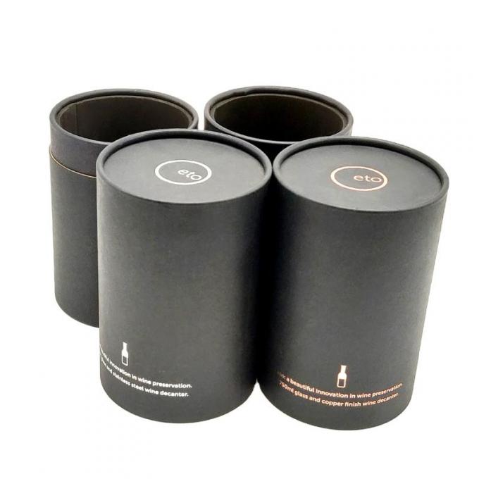 Στρογγυλή μεταλλίνη σωλήνων κρασιού χαρτονιού που λουστράρει την τοποθέτηση σε στρώματα EVA που παρεμβάλλεται 1