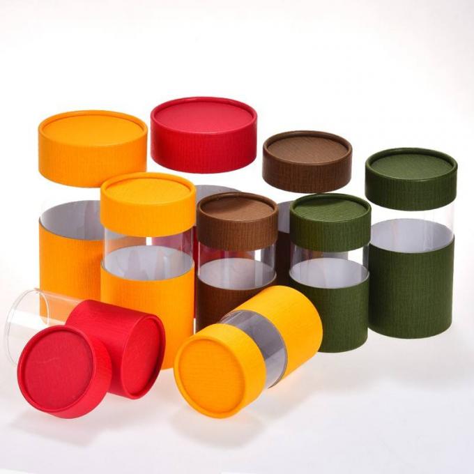 Κουτί από χαρτόνι φουσκαλών με το σαφές παράθυρο, καυτά κιβώτια δώρων παραθύρων σφράγισης ODM 3