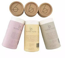 Αεροστεγή εμπορευματοκιβώτια σωλήνων χαρτονιού, τυπωμένοι σωλήνες 157gsm εγγράφου CMYK συνήθεια