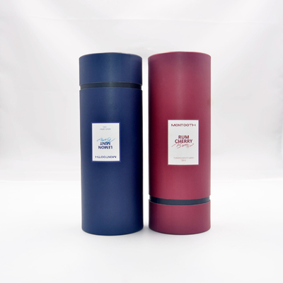 Εκτύπωση Perfume Round Tube Box , Recyclable Cylinder Paper Tube for Cosmetics