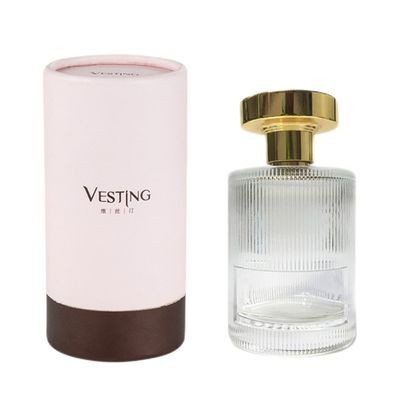 Στρογγυλός χάρτινος σωλήνας για άρωμα CMYK Εκτύπωση από χαρτόνι καλλυντικό κουτί συσκευασίας