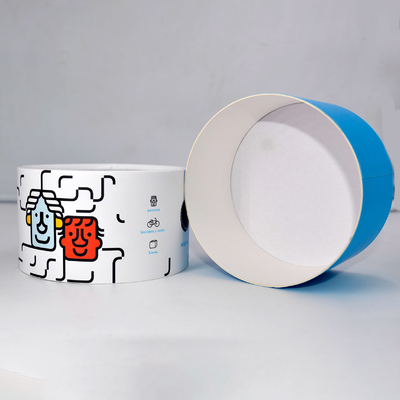 Στρογγυλός κύλινδρος εκτύπωσης OEM Paper Tube Packaging για ηλεκτρονικά αξεσουάρ