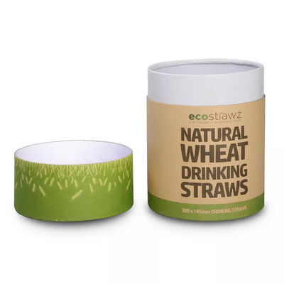 Συσκευασία OEM από χαρτί Kraft Food Tube Φιλικό προς το περιβάλλον Κουτί από χαρτόνι τσαγιού CMYK