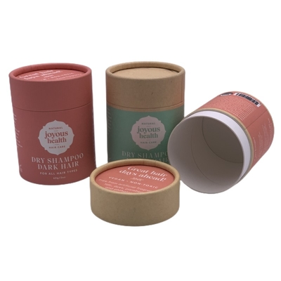 Σαμπουάν Kraft Paper Tube Hair Care Product Cosmetic Box Packaging
