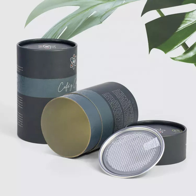 Coffee Collagen Powder Tea Paper Tube Συσκευασία Airtight Peel Off Καπάκι Κατηγορία τροφίμων