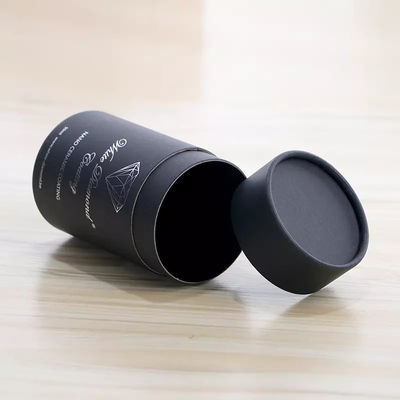 30ml σωλήνας εγγράφου χαρτονιού της Kraft αρώματος που συσκευάζει το καυτό λογότυπο σφράγισης