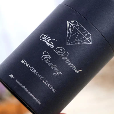 30ml σωλήνας εγγράφου χαρτονιού της Kraft αρώματος που συσκευάζει το καυτό λογότυπο σφράγισης