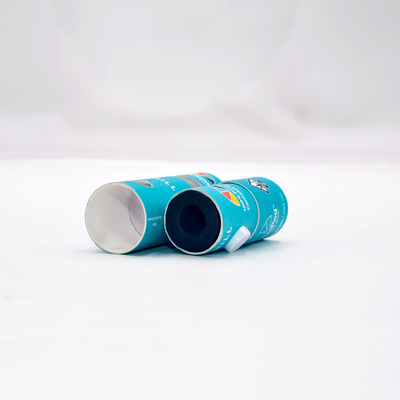 Προσαρμοσμένο Vape Child Resistant Paper Packaging Μικρός στρογγυλός χάρτινος σωλήνας με διαφανές παράθυρο