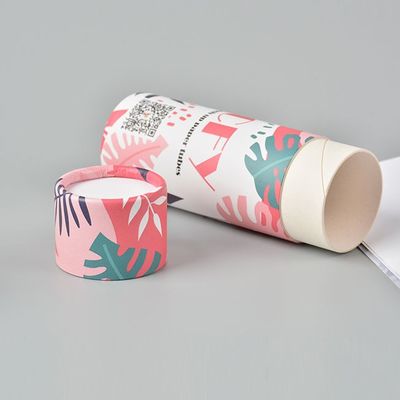 Βιοδιασπάσιμοι σωλήνες χαρτονιού Plasticfree, κιβώτιο δώρων σωλήνων χαρτονιού 21mm