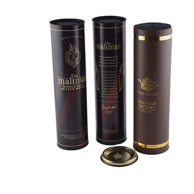 Στρογγυλή μεταλλίνη σωλήνων κρασιού χαρτονιού που λουστράρει την τοποθέτηση σε στρώματα EVA που παρεμβάλλεται