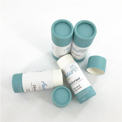 Προσαρμοσμένη εκτύπωση αποσμητικού Push Up Tubes Βιοδιασπώμενη συσκευασία για Body Balm