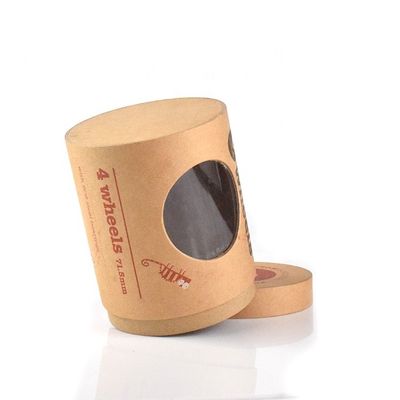 Βιοδιασπάσιμο κουτί από χαρτόνι με πλαστικό στιλπνό τοποθετημένο σε στρώματα πολλών χρήσεων παραθύρων