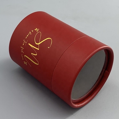 Εκτύπωση Food Grade Cardboard Tube για συσκευασία σε κύλινδρο τσαγιού σοκολάτας