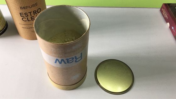 Σύνθετοι στρογγυλοί σωλήνες βιοδιασπάσιμο σατέν CMYK χαρτονιού